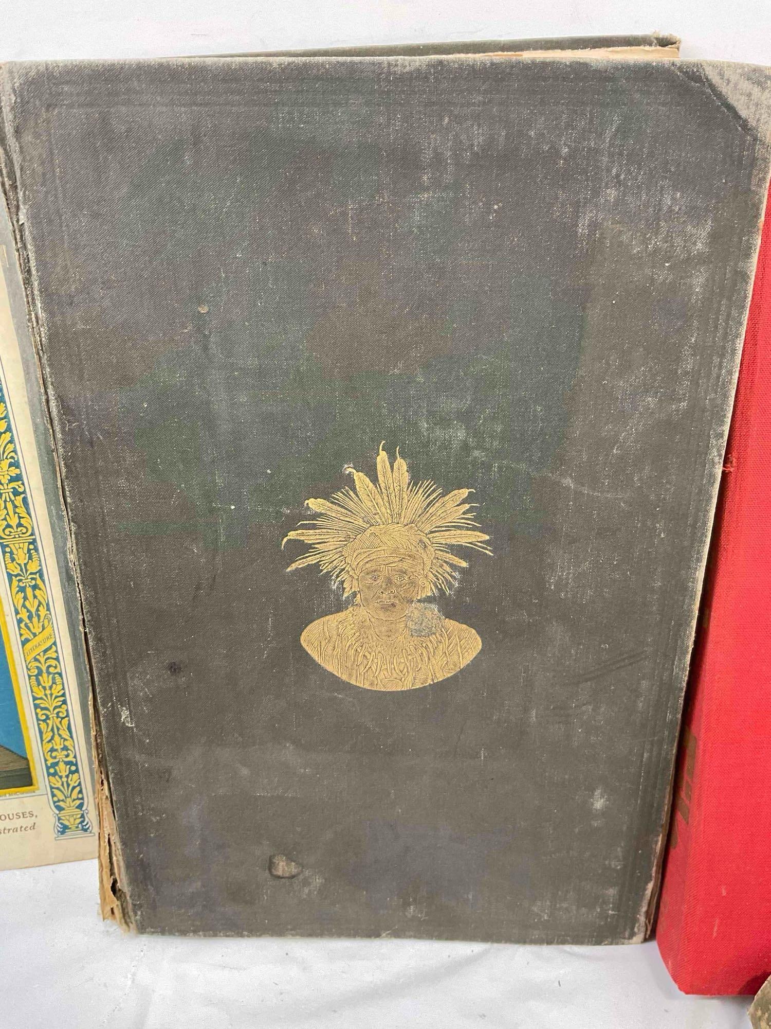 8 pcs Antique & Vintage Book Collection, incl. The Boys of '61, Bureau of Ethnology & More! - 6