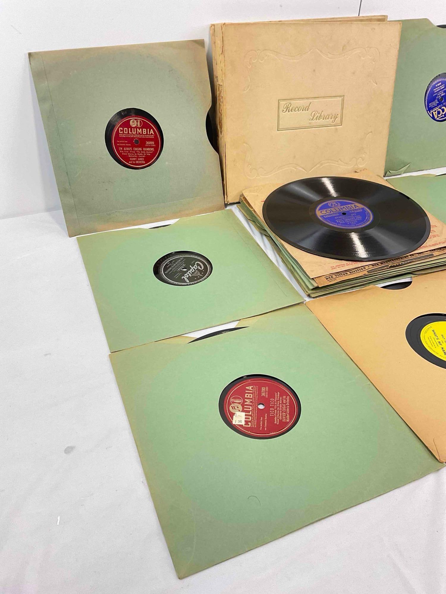 20+ pcs Vintage Vinyl Record Album Collection, incl. MGM, Columbia, Capitol, Decca & More! - 2