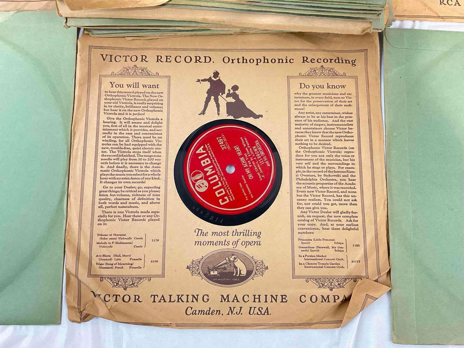 20+ pcs Vintage Vinyl Record Album Collection, incl. Mercury, RCA Victor, Columbia & More! - 3