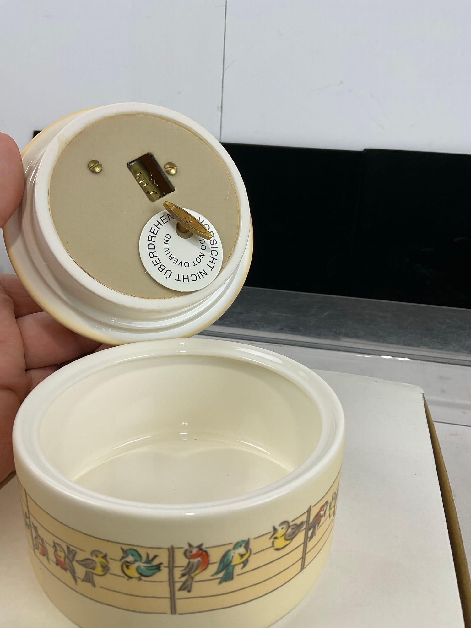 Hummel Music Box & 2 3 Packs of small Studio Hummel Figures, Ornaments, w/ box & paperwork - 5