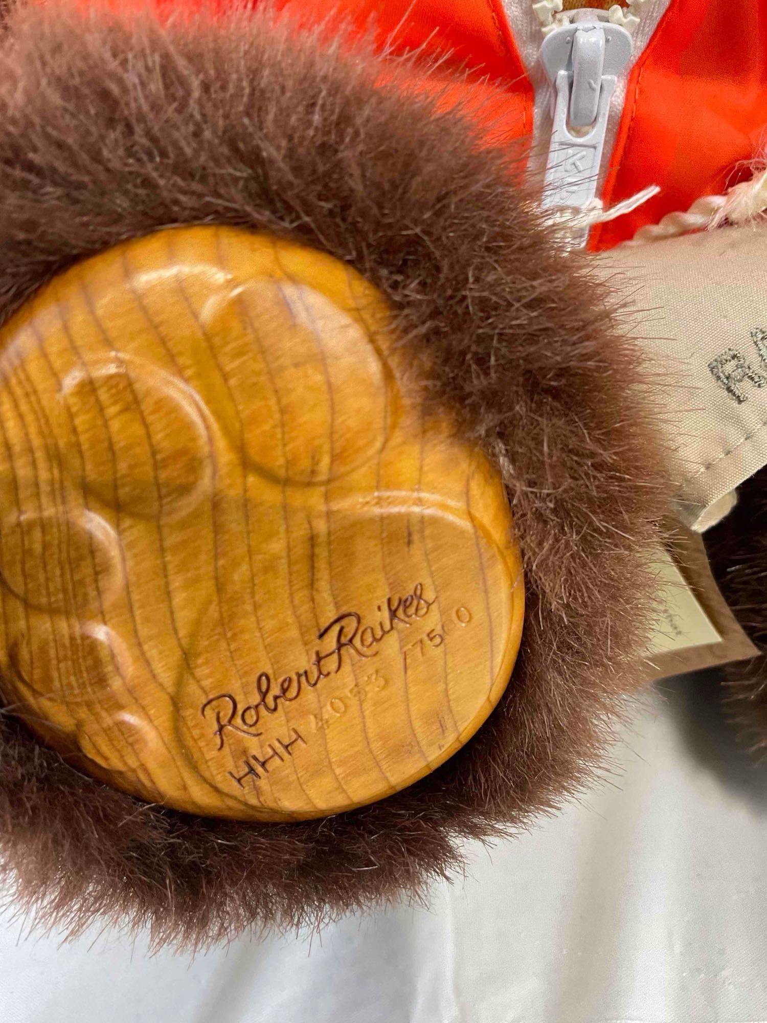 3 pcs Vintage Raikes Bears Stuffed Bear Dolls in Original Boxes, incl. Mother's Day 1990. See pics. - 7