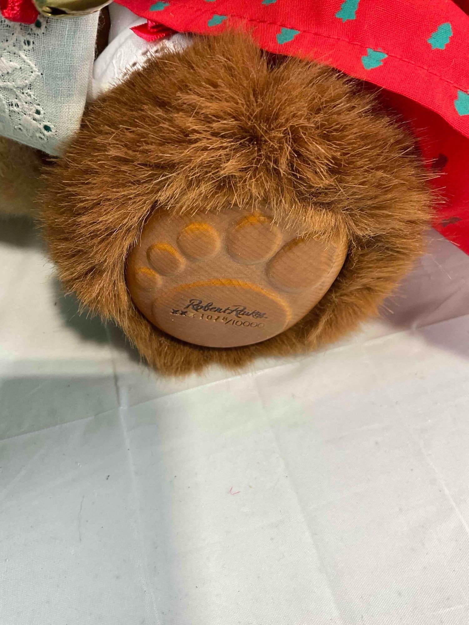 3 pcs Vintage Raikes Bears Stuffed Bear Toys in Original Boxes w/ COA, incl. Nicolette 51243. - 7