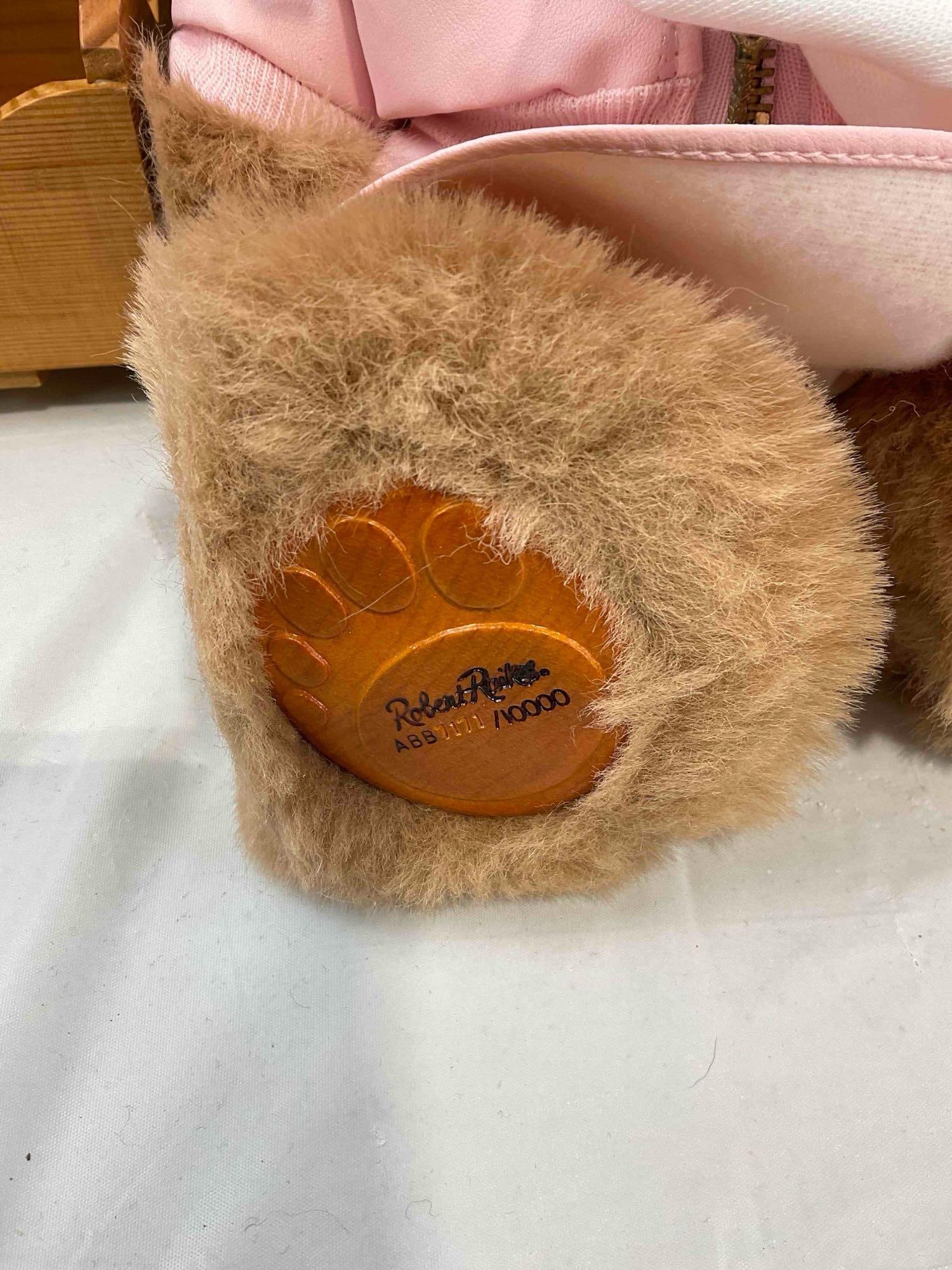 4 pcs Vintage Raikes Bears Stuffed Bear Dolls in Original Boxes, incl. 17019 Kevi Bear! See pics. - 6