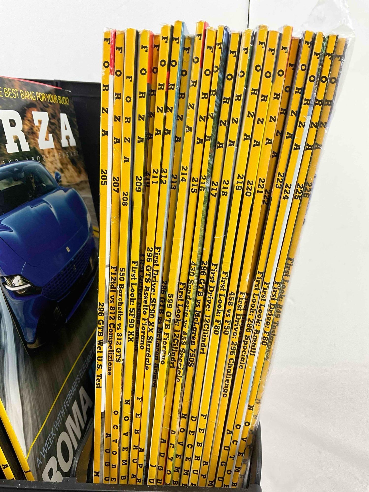 40+ pcs Automobile & Car Racing Magazine Issues, incl. Linkage, Time & Forza. See pics & desc. - 7