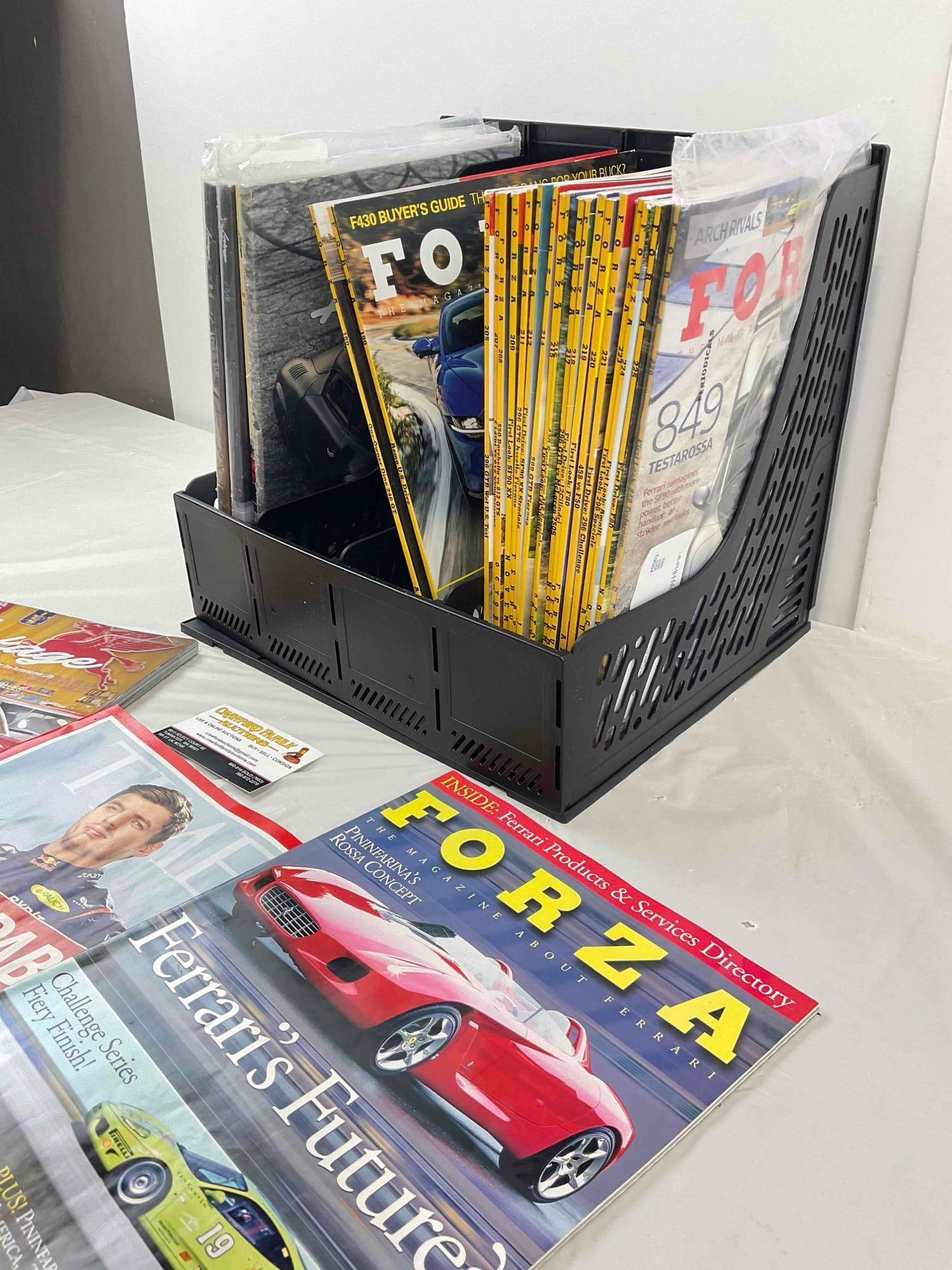 40+ pcs Automobile & Car Racing Magazine Issues, incl. Linkage, Time & Forza. See pics & desc. - 8