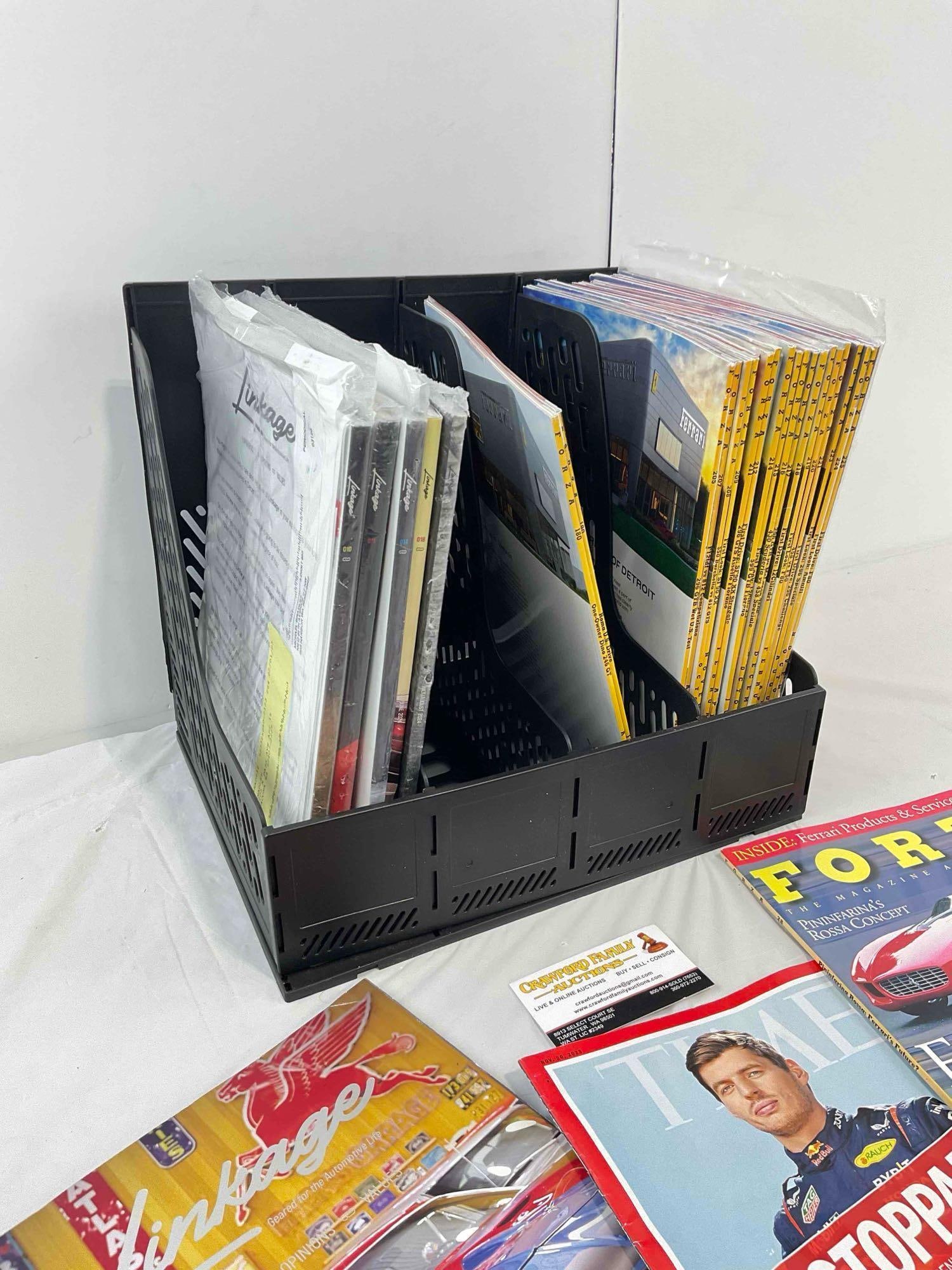 40+ pcs Automobile & Car Racing Magazine Issues, incl. Linkage, Time & Forza. See pics & desc. - 9