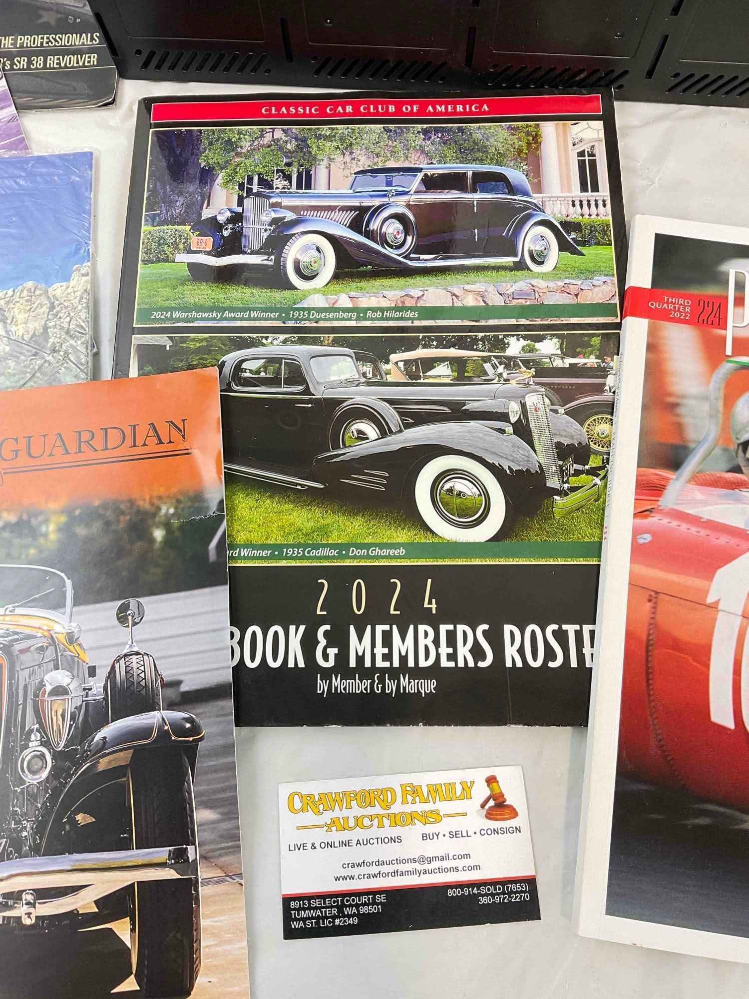 38 pcs Automobile & Car Racing Magazines, incl. Prancing Horse, Cavallino, Bulletin & More! - 3