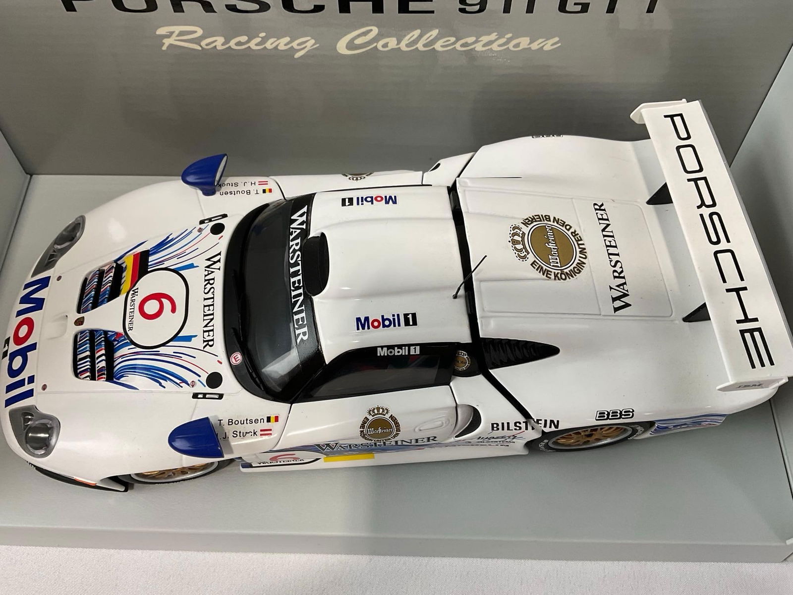 UT Models Porsche 911 GT1 Warsteiner Mobil1, 1/18 Scale Diecast Car Model orig box - 5