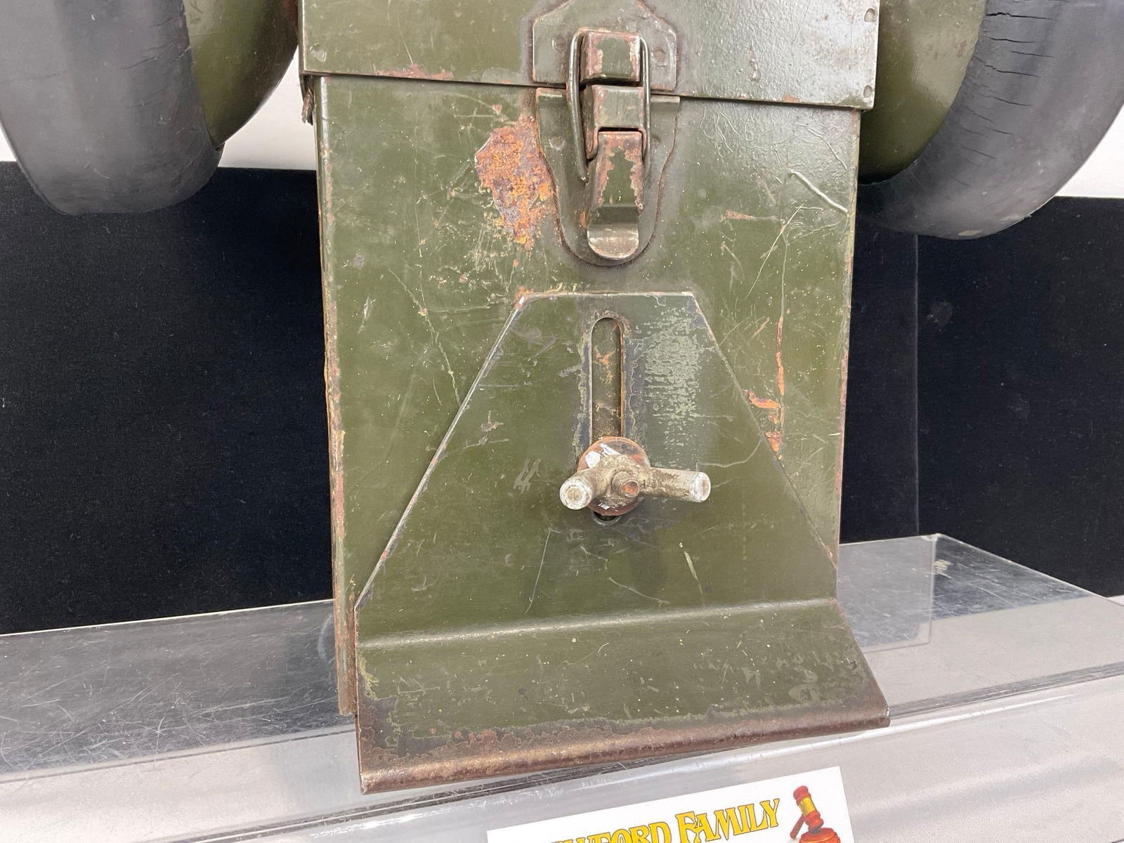 Vintage Carpenter MFG Co Bell System Dual-Head Lantern, 12h x 11w x 6d, no battery included - 3