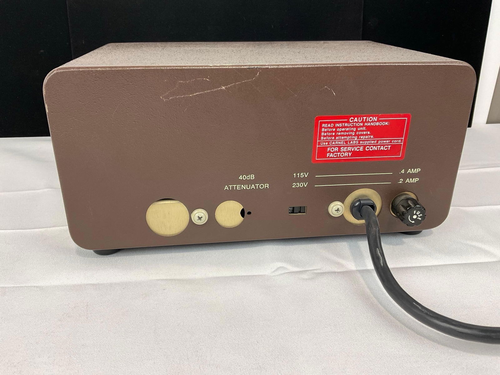 Carnel Labs Impulse Generator Model 93453-1 500Hz-35MHz, tested & powers on - 3