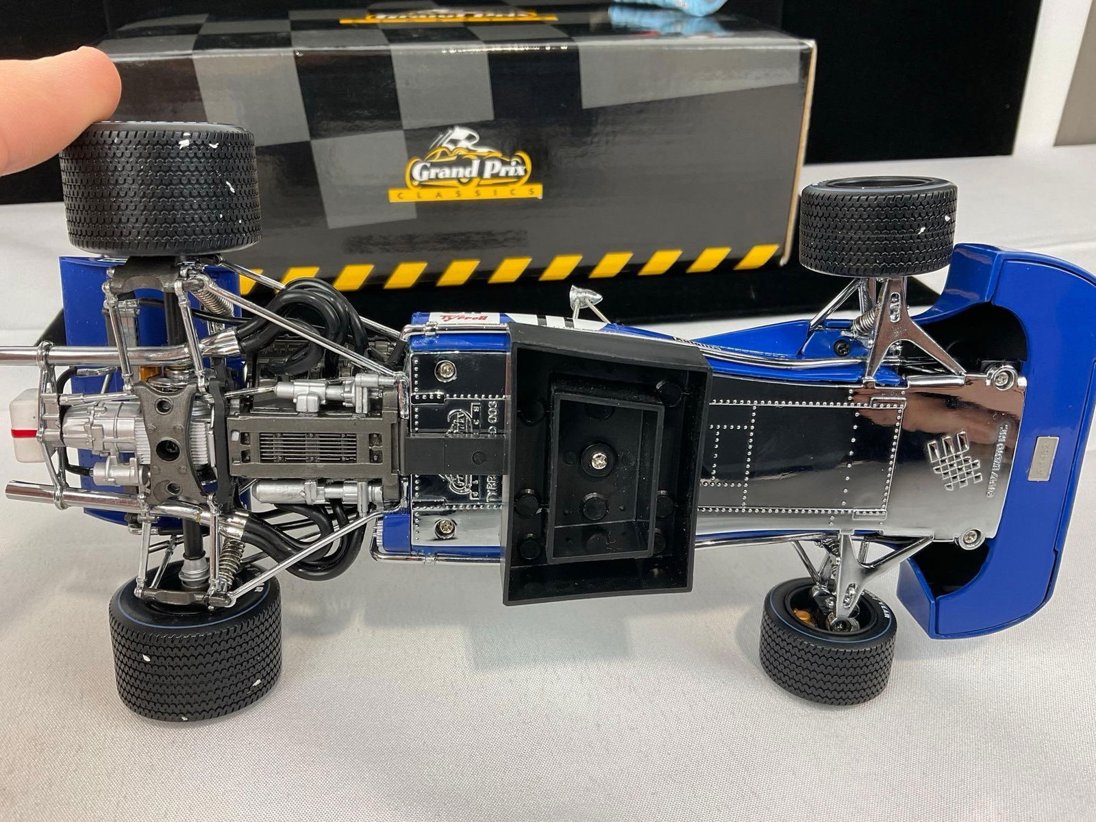 Grand Prix Classics 1971 Tyrrell Ford 11 J. Stewart 1/43 Scale Diecast Car Model Orig Box - 4