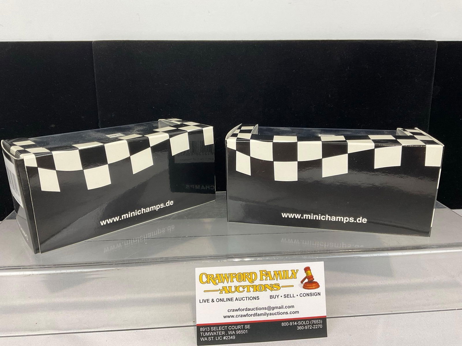Pair of Minichamps Porsche 908/80 1000km Nurb & LM 24H, 1/43 Scale Diecast Car Model orig boxes - 5