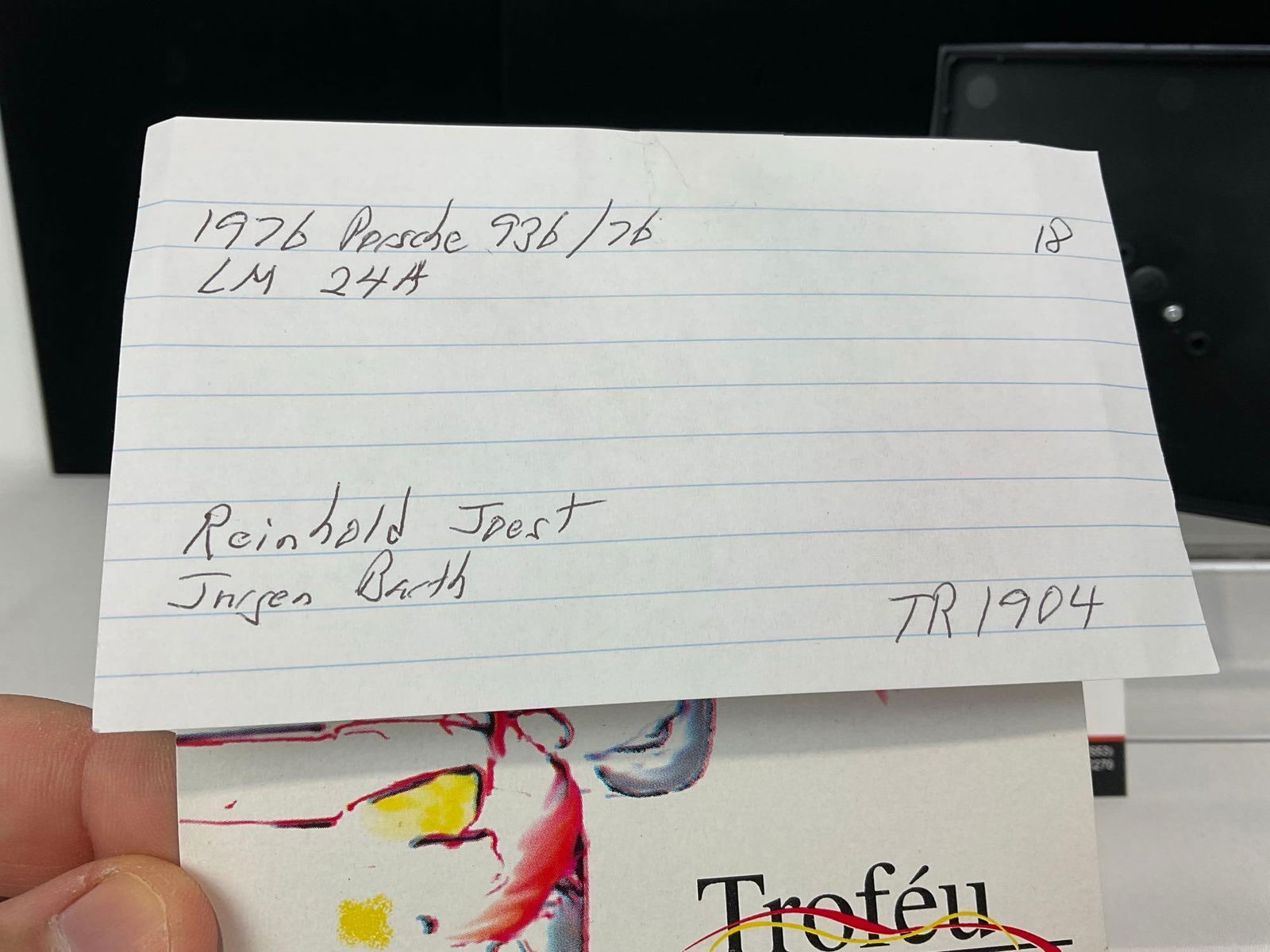 Trofeu 1976 Porsche 936/76 LM 24H Driven by Joest & Barth, 1/43 Scale Diecast Car Model orig box - 5