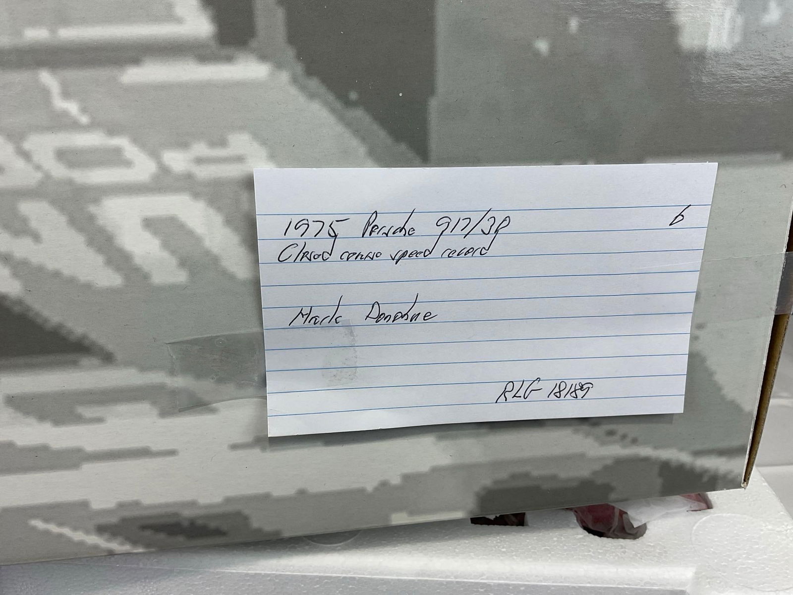 Exoto 1975 Porsche 917/30 #6 Cam2 Mark Donahue 1/18 Scale Diecast Car Model orig box - 6