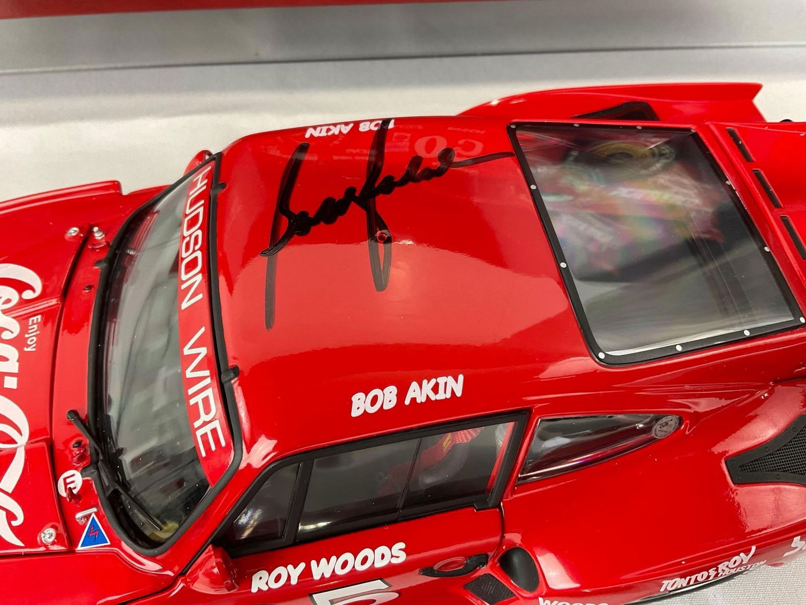 TrueScale 1980 Porsche 935 3 IMSA Daytona 24H, Signed by Bobby Radal, 1/18 Scale Diecast Car Model - 4