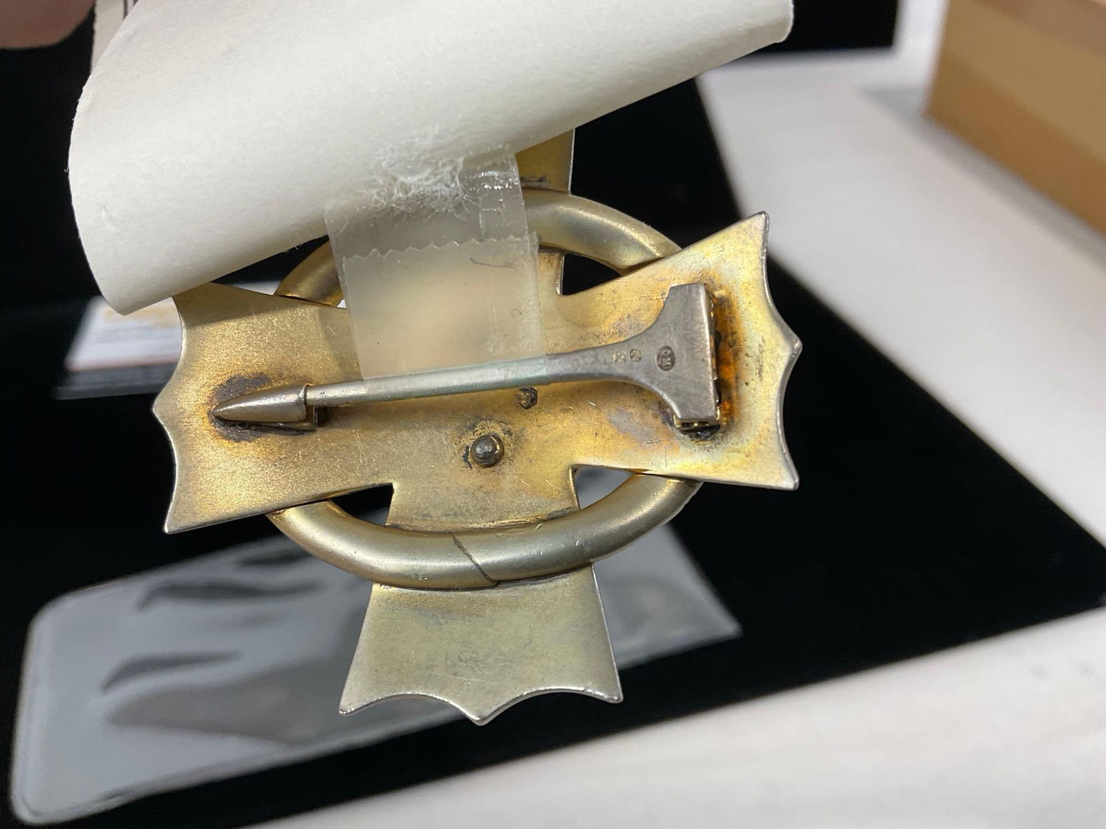 Rare Austrian War Cross Medal, CM 2nd Class, 1915, White Enamel - 3