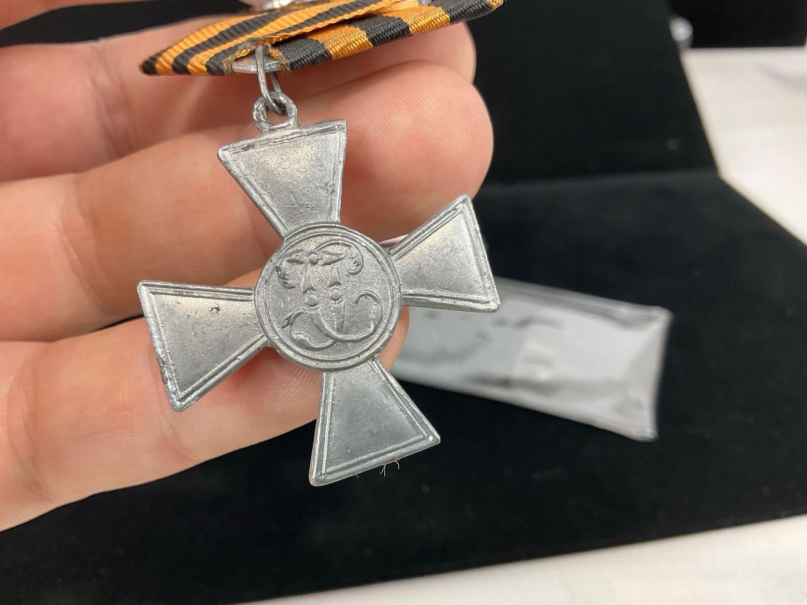 Antique Pre-1856 Imperial Russia, Cross of the Order of St George, 4th class, Maltese style Cross - 4