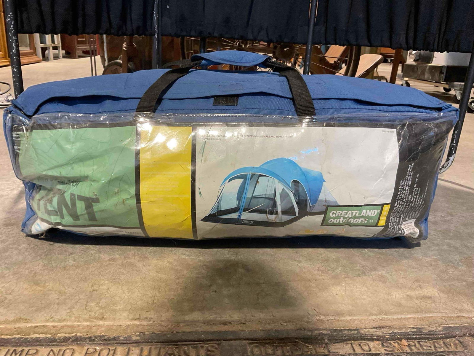 Greatland Outdoors 2 Room Lodge w/ Screen Porch Camping Tent in Bag. Good Condition. (1 of 6)