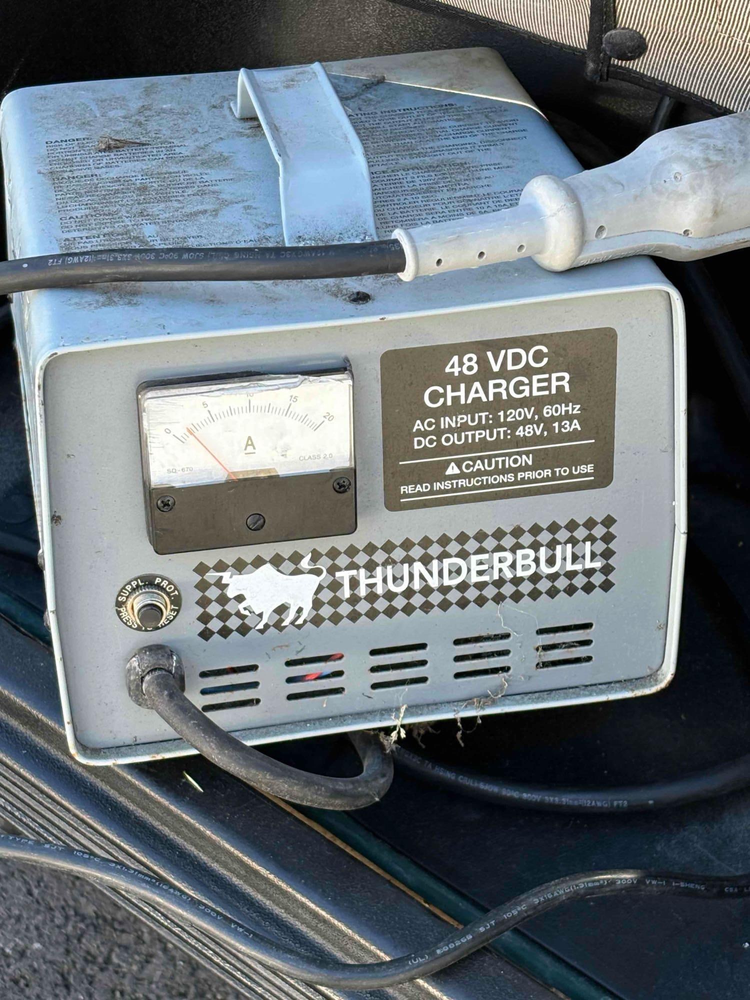 Club Car IR electric Golf cart with cover, doors & battery Charger in good condition - 11