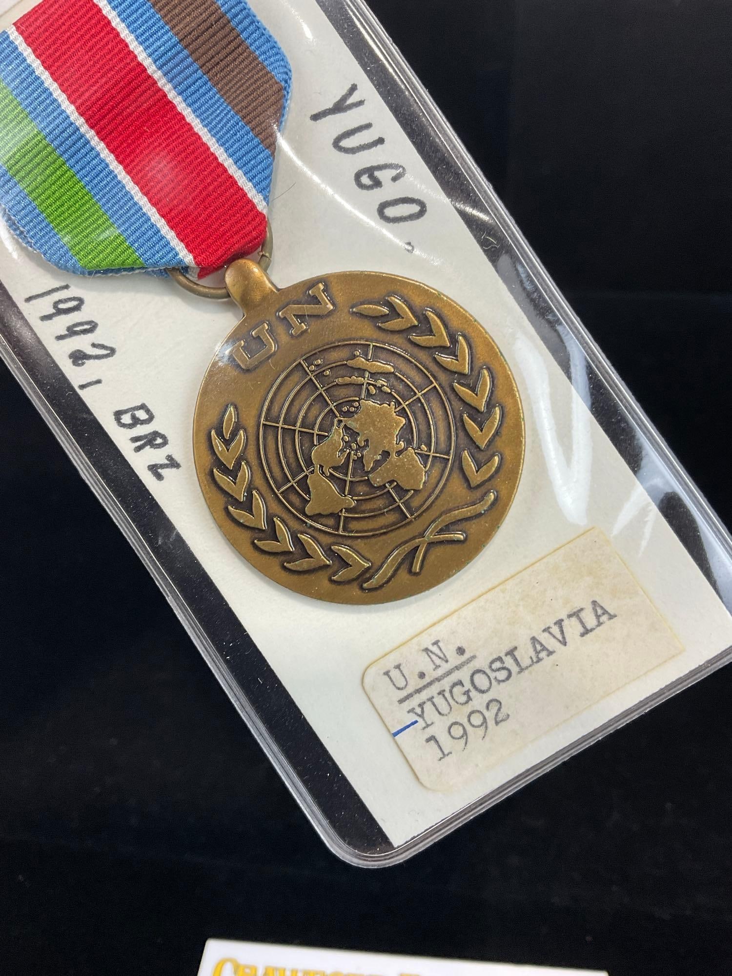 3 US Medals, American Legion, United Nations Yugoslavia 1992 & NASA Disting. Public Service Medal - 4