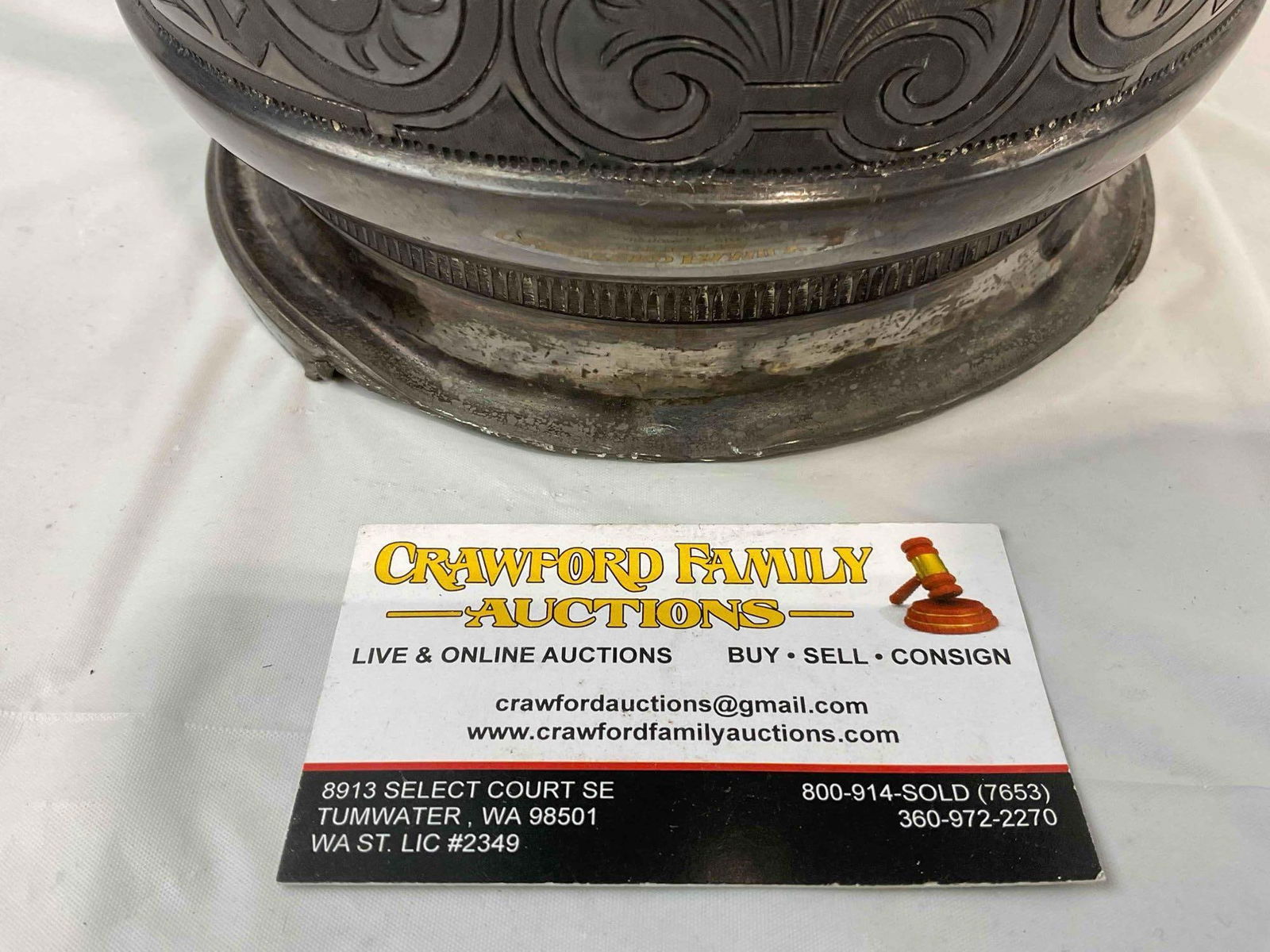 Vintage Simpson Hall Millers Silver Plated Water Pitcher Carafe. Very Good Condition. See pics. - 4