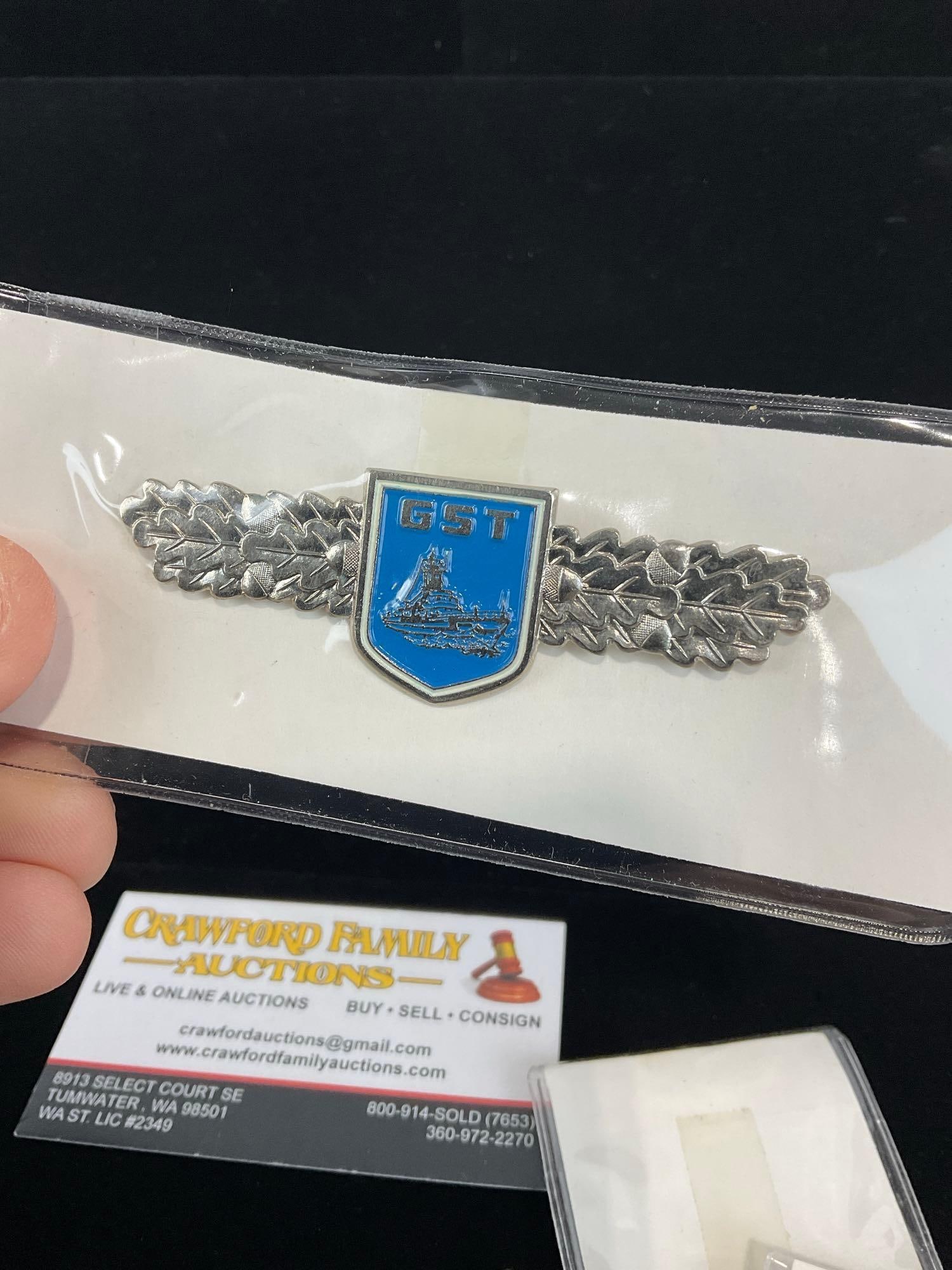 4 GDR East German Class. Badges & Specialty Insignia GST Navy - 5