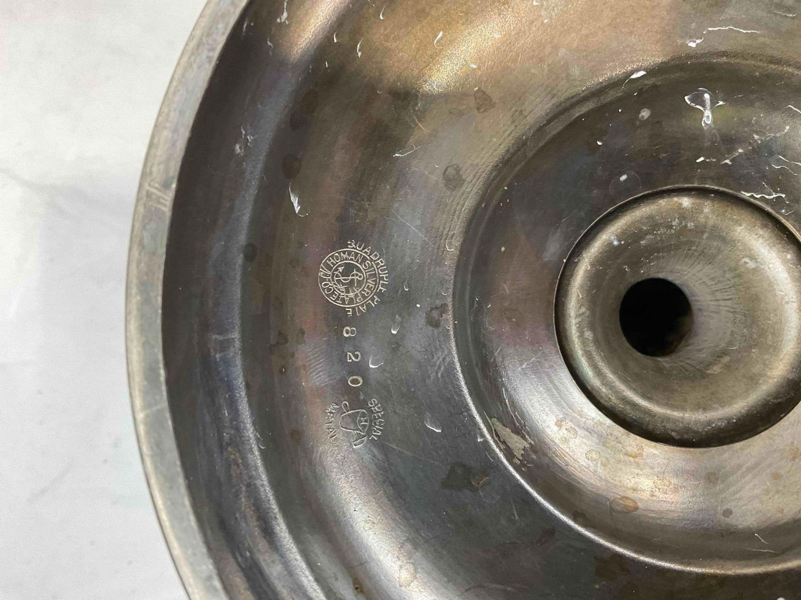 3 pcs Antique Silver Plated Brides Baskets, incl. E.G. Webster & Poole Co. Very Good Condition. - 5