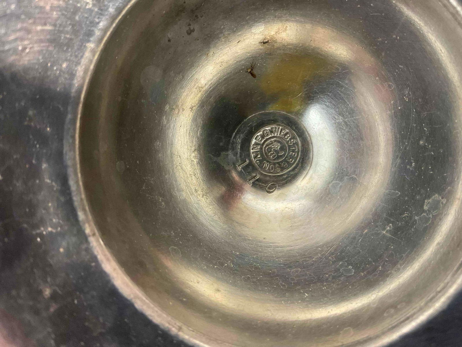 3 pcs Antique Silver Plated Brides Baskets, incl. E.G. Webster & Poole Co. Very Good Condition. - 7