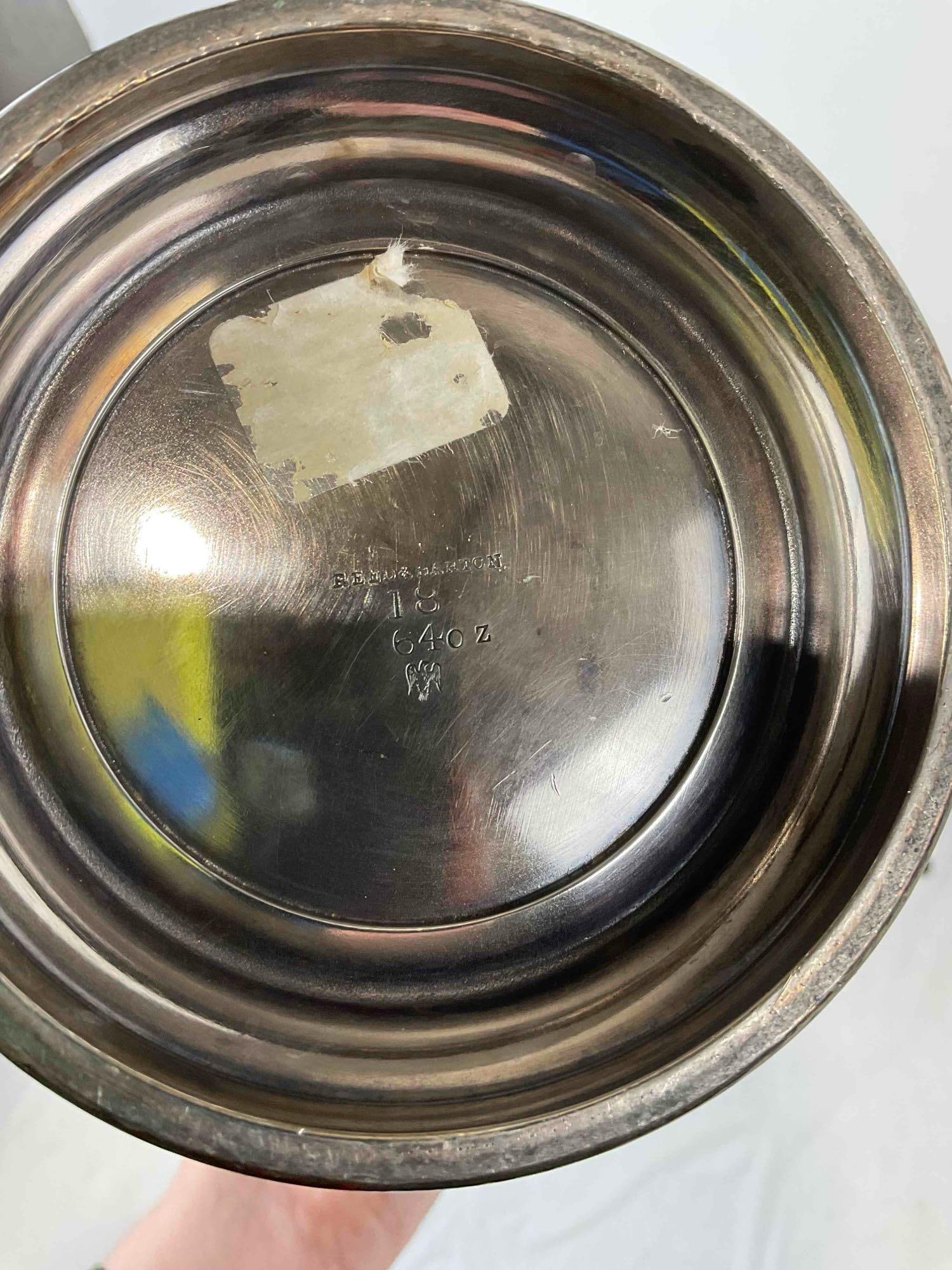 3 pcs Vintage Silver Plated Chocolate Pots, incl. Sani-Tite and Reed & Barton. Very Good Cond. - 8