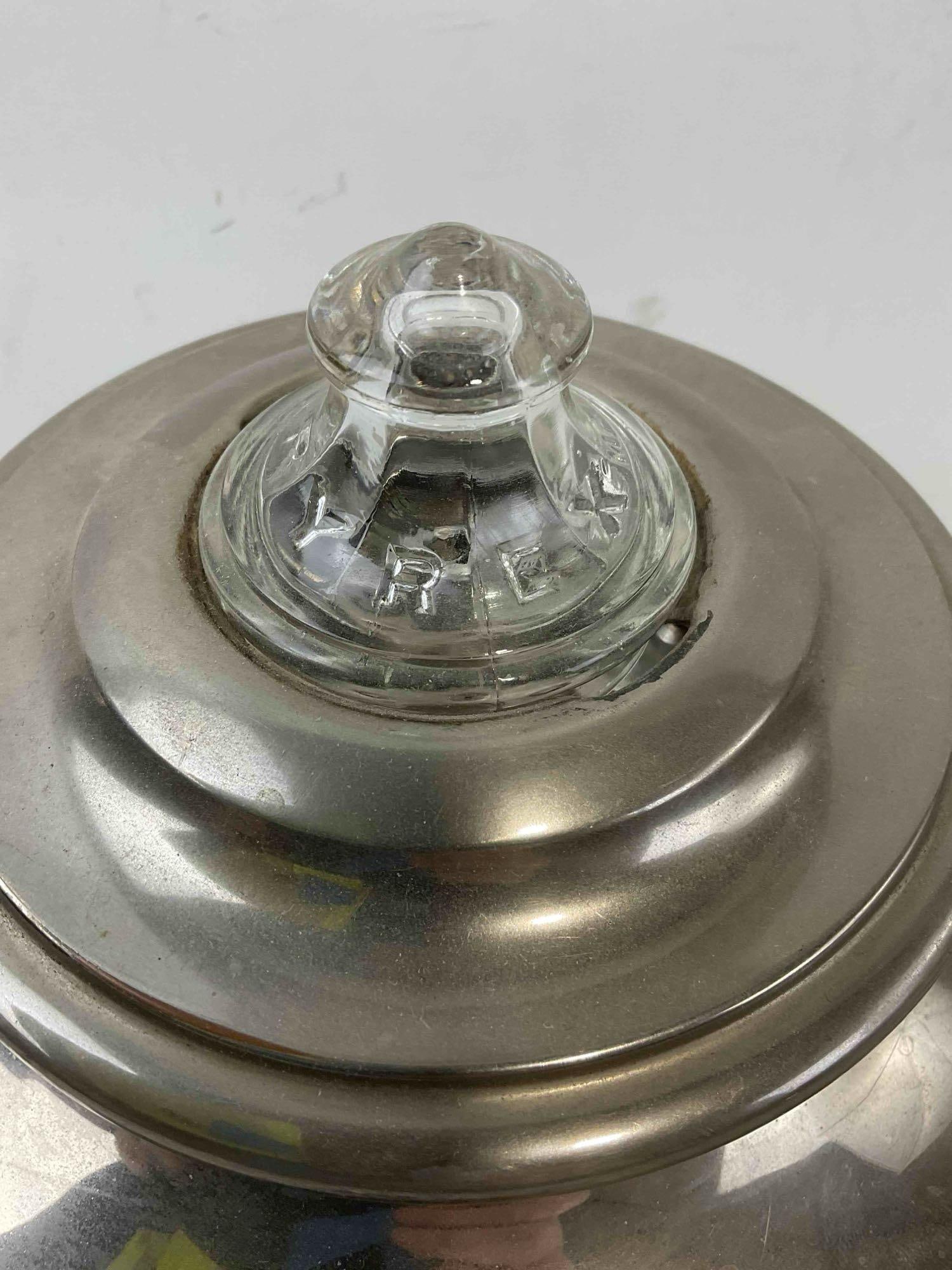 Antique Universal Silver Plated Samovar Tea Urn w/ Pyrex & Celluloid Handles. Untested. See pics. - 4