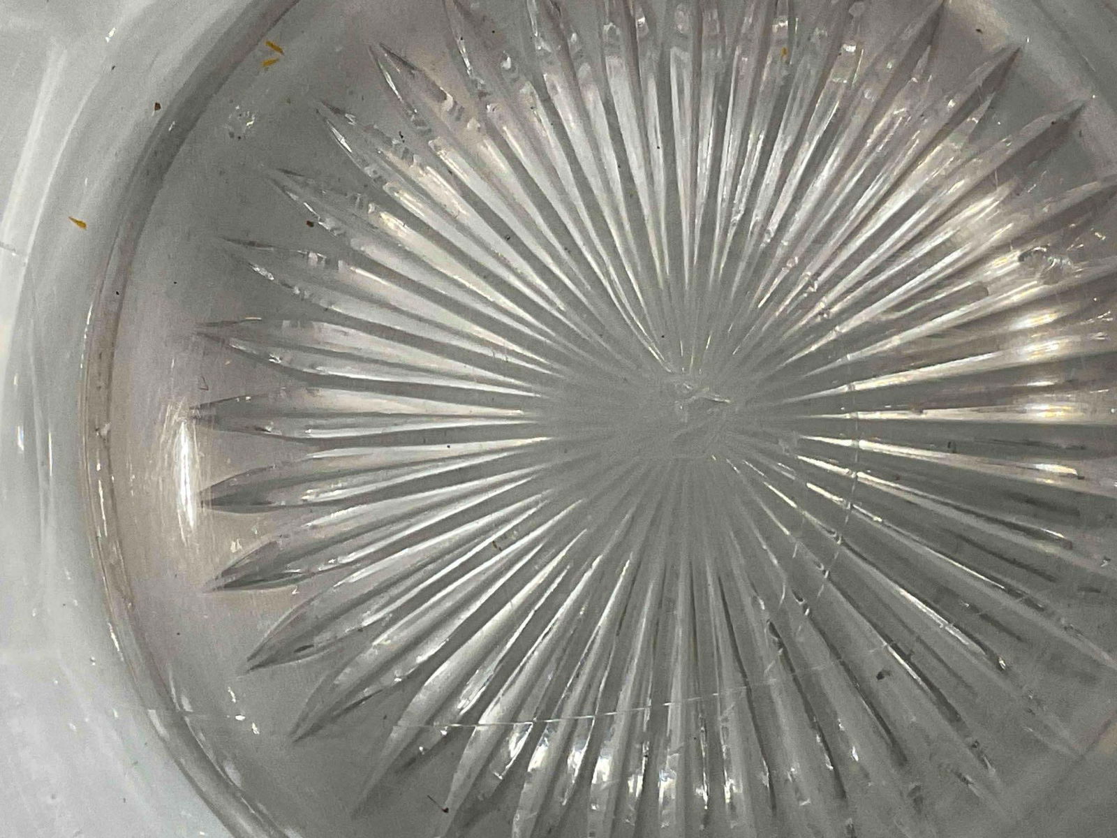 3 pcs Antique Glass Water Pitchers, incl. Purpled A.H. Heisey Glass. Very Good Condition. See pics. - 5