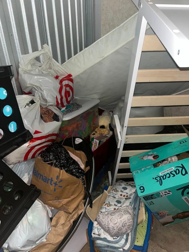 Unit 234 5x15 Baby crib, stroller, baby toys, blankets, baby bike and car toy, toddler bed See pics - 2