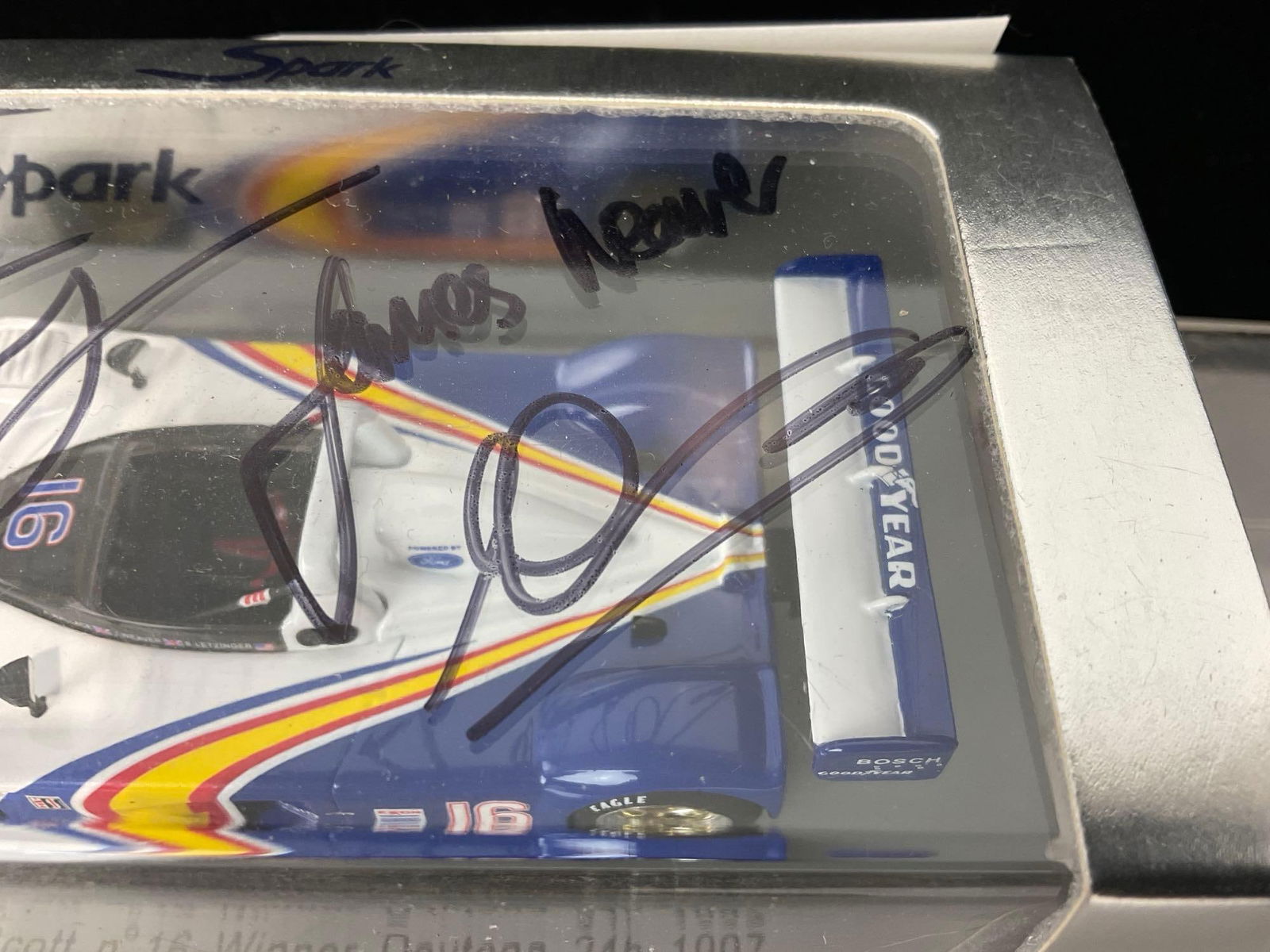 Spark 1997 Riley & Scott Daytona 24H Signed by all 3 Drivers, 1/43 Scale Diecast Car Model orig box - 3