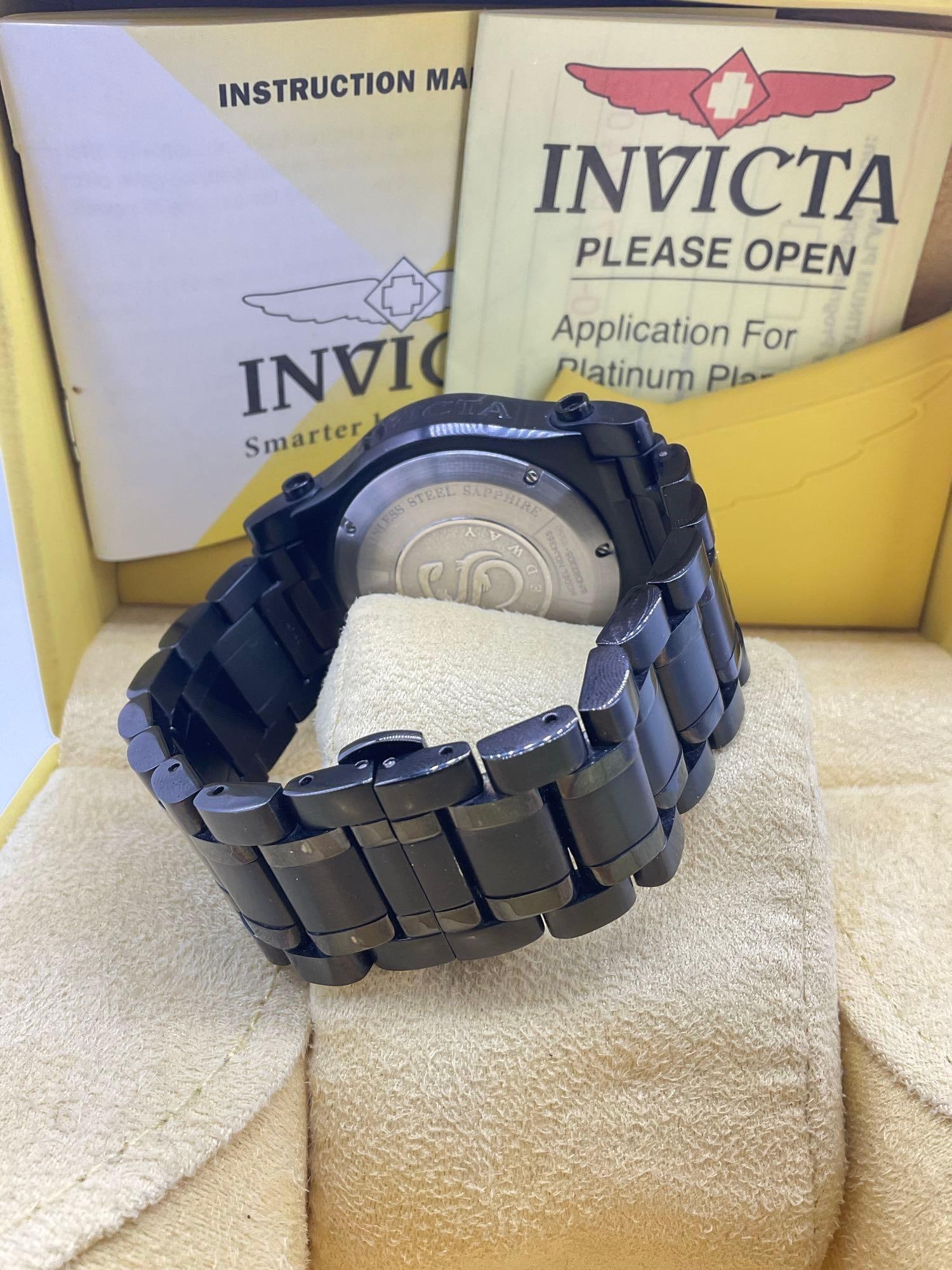 Swiss Made Invicta Reserve Collection Speed way 200M Chronograph Men's Wrist Watch Model 4365 - 4