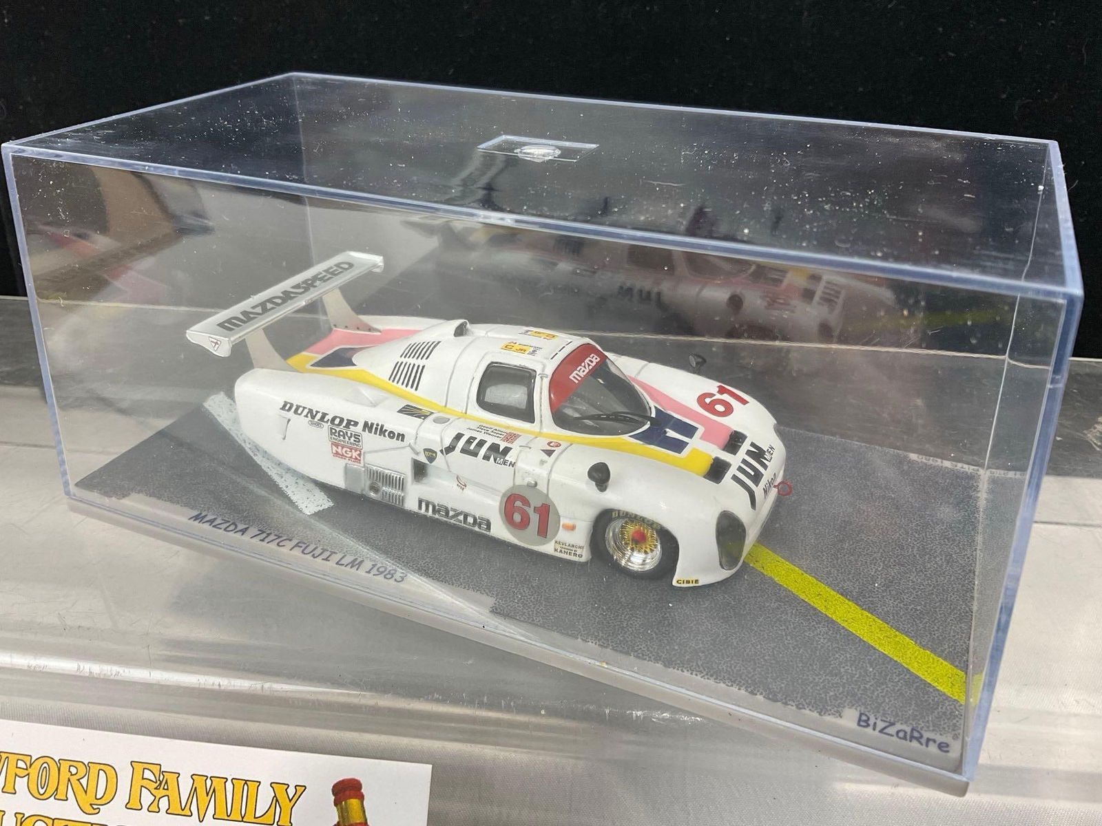 Bizarre BZ104 Mazda 717C #61 18th LM83, 1/43 Scale Diecast Car Model orig box - 4