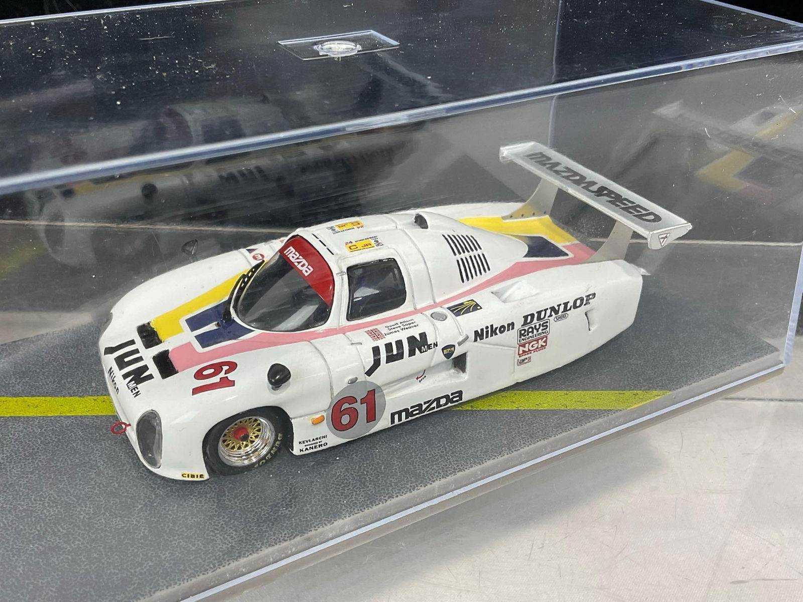 Bizarre BZ104 Mazda 717C #61 18th LM83, 1/43 Scale Diecast Car Model orig box - 5