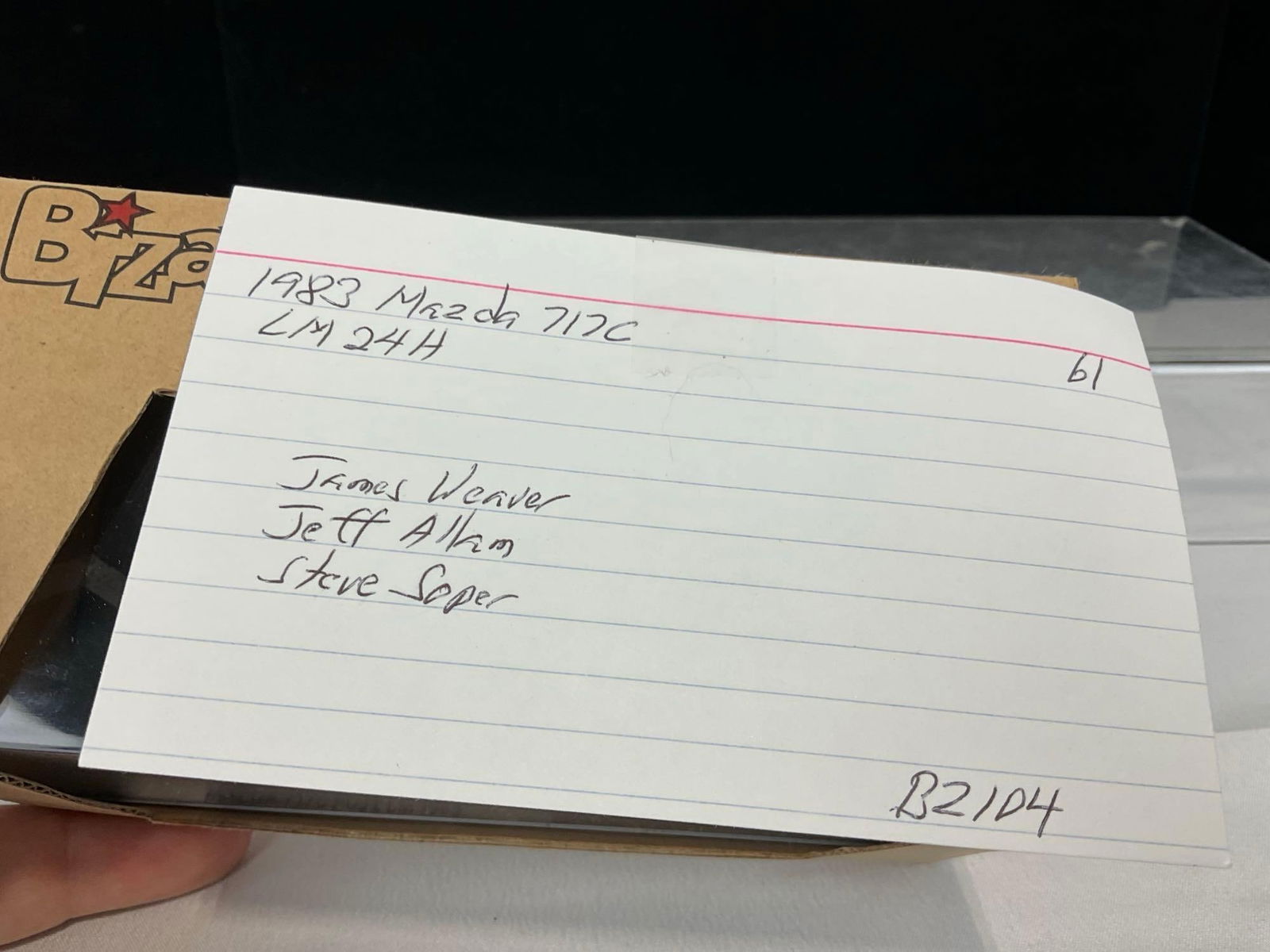 Bizarre BZ104 Mazda 717C #61 18th LM83, 1/43 Scale Diecast Car Model orig box - 6