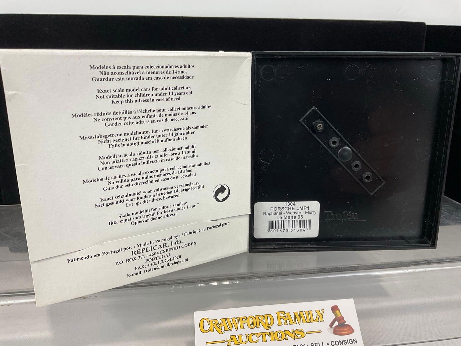 Trofeu #8 Porsche LMP1 Le Mans 1998, 1/43 Scale Diecast Car Model orig box - 5