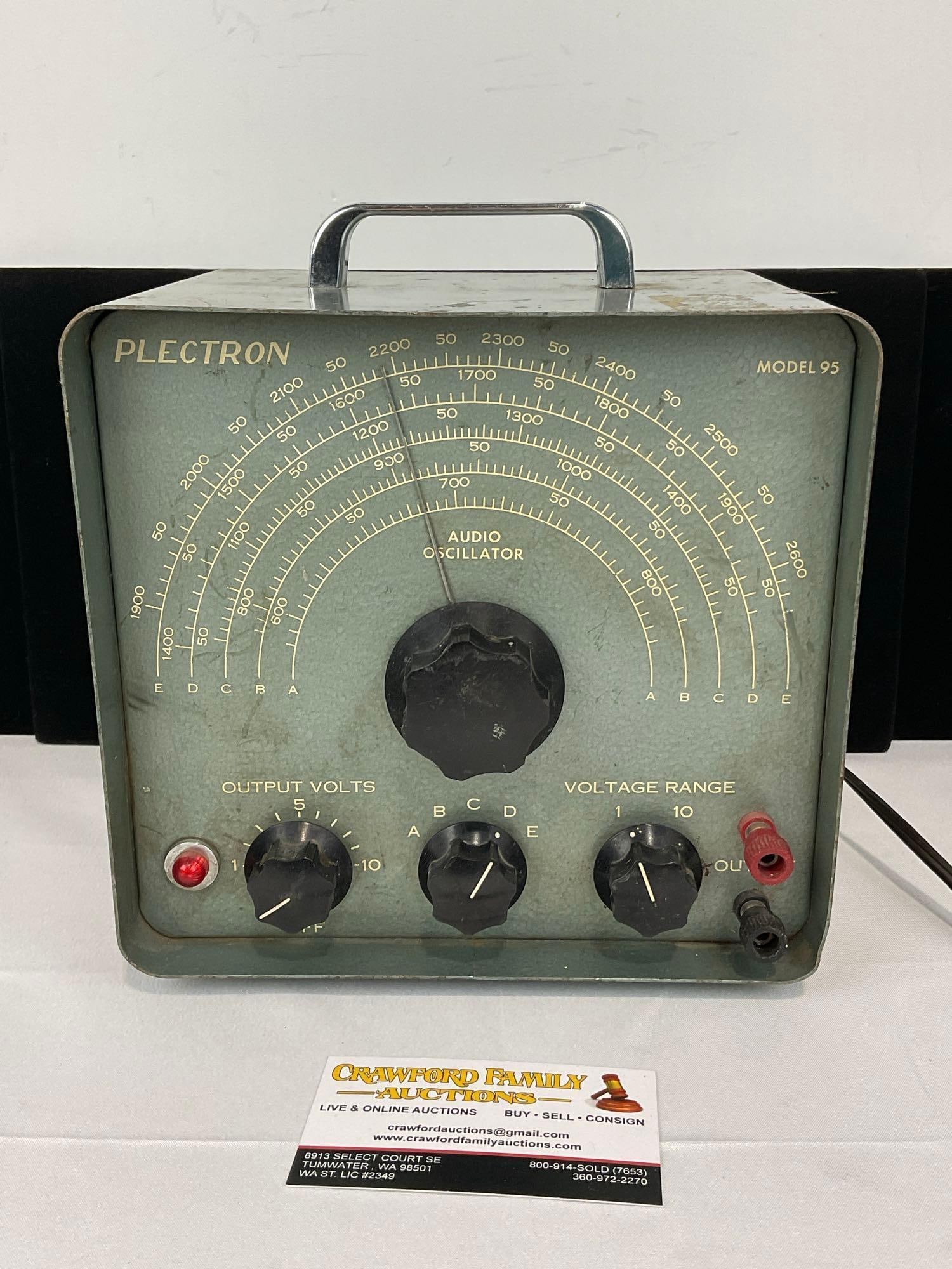 Vintage Plectron Audio Oscillator model 95, Air Raid Siren, Fire Siren or other Emergency alarm (1 of 5)