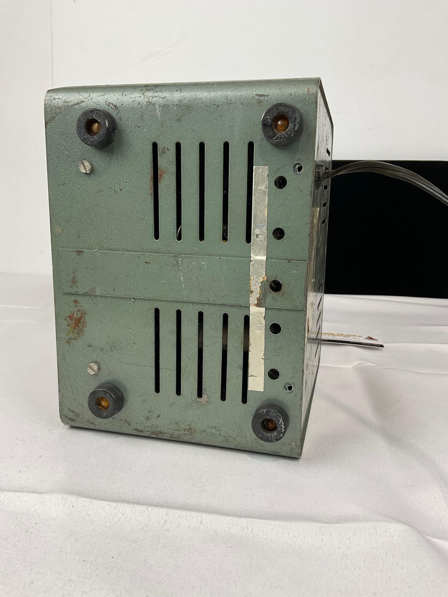 Vintage Plectron Audio Oscillator model 95, Air Raid Siren, Fire Siren or other Emergency alarm - 5