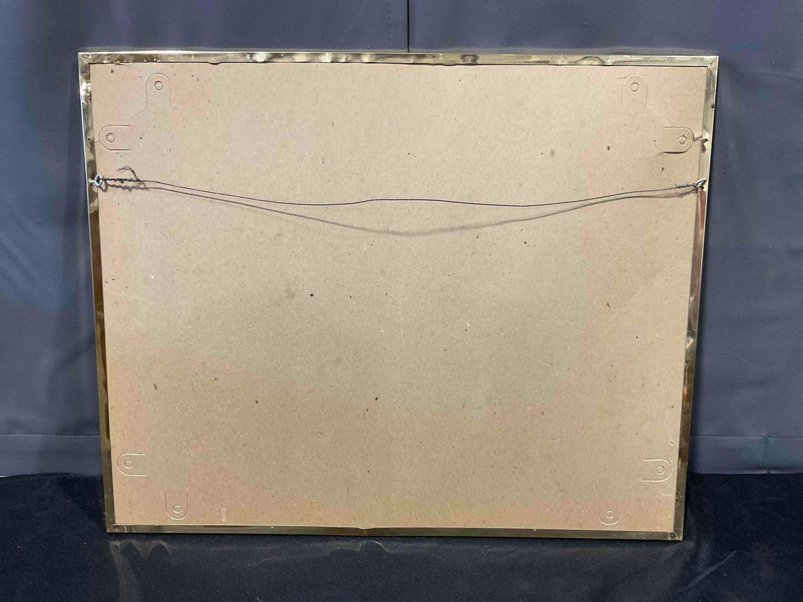 Vintage Framed Chinese Silk Painting w/ Yellow Dahlia Flowers. Very Good Condition. See pics. - 7