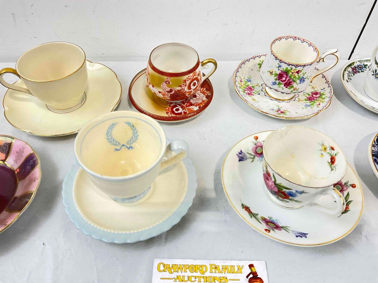20 pcs Vintage Ceramic Demitasse Cups & Saucers. Many Different Locales & Designs. See pics. - 3