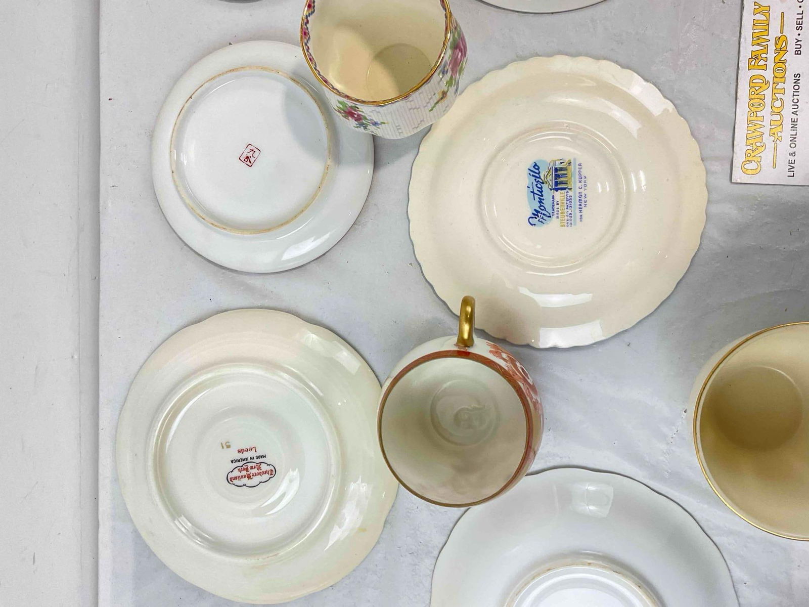 20 pcs Vintage Ceramic Demitasse Cups & Saucers. Many Different Locales & Designs. See pics. - 8
