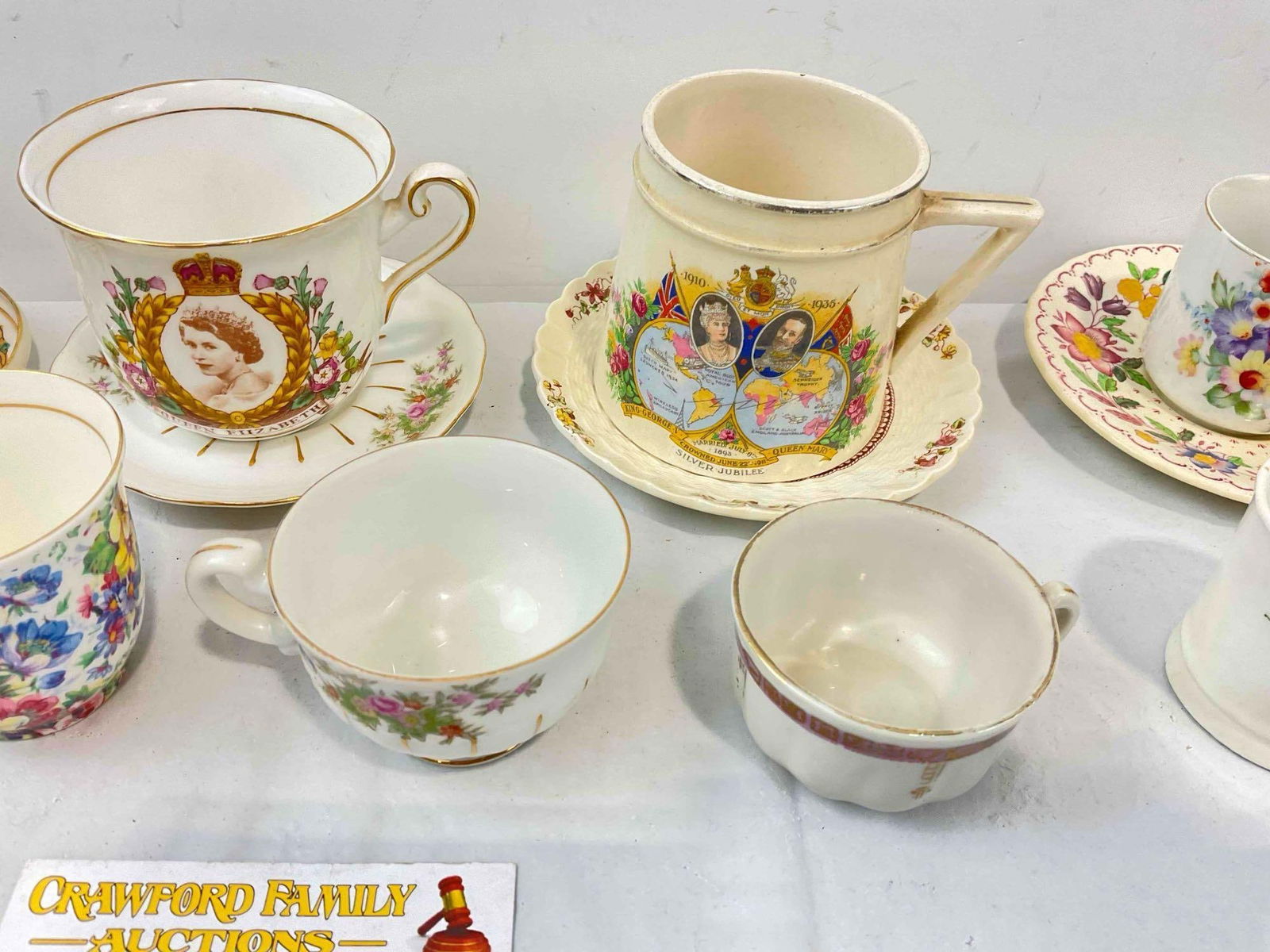 19 pcs Vintage Ceramic Demitasse Cup & Saucer Collection, incl. Copeland Spode & More! See pics - 3