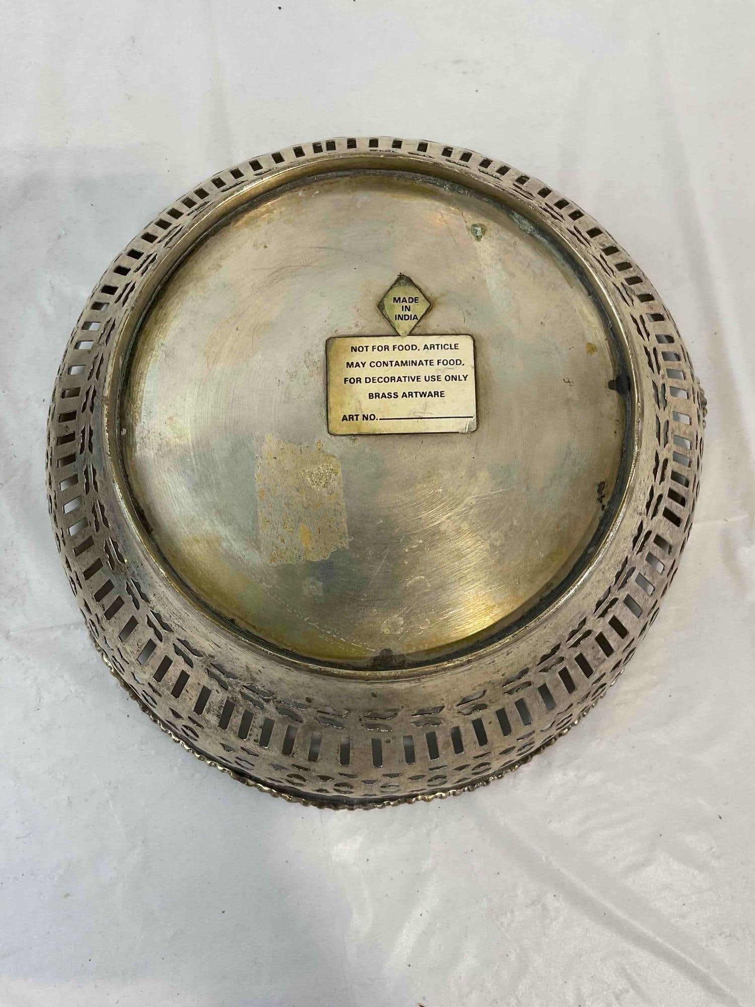 3 pcs Vintage Silver Plated Bowls, incl. Reed & Barton. Very Good Condition. See pics. - 7