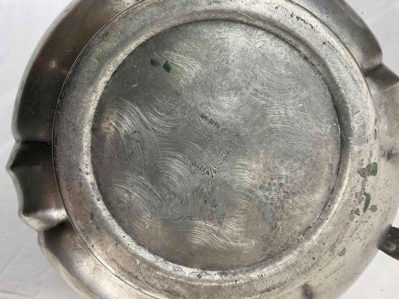 3 pcs Vintage Water Pitcher, incl. 2x Silver Plated & 1x Pewter. Very Good Condition. See pics. - 7