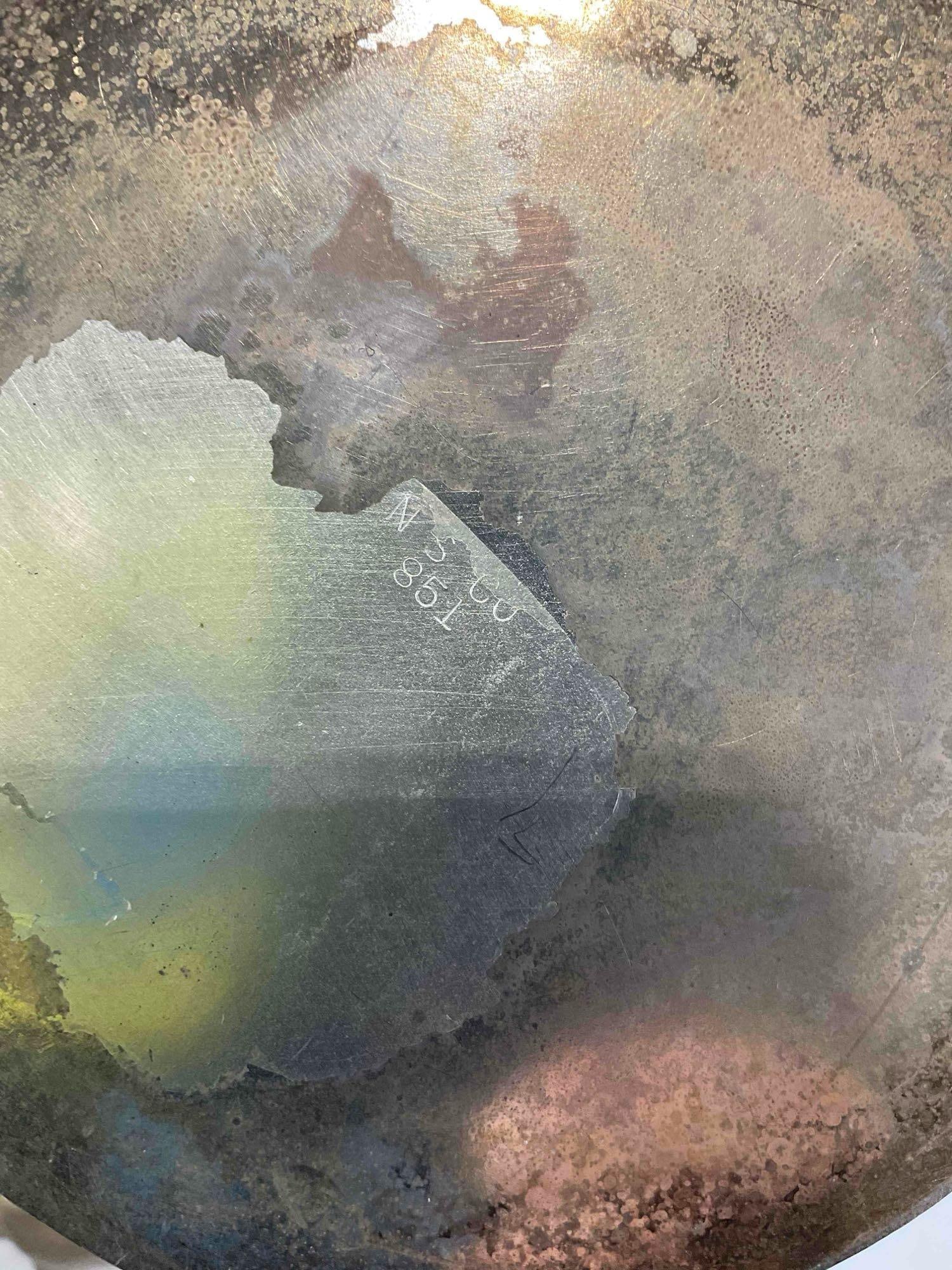 3 pcs Vintage Metal Tea Pots, incl. 1x Brass & 2x Silver Plated, incl. James Dixon & Son. See pics. - 10