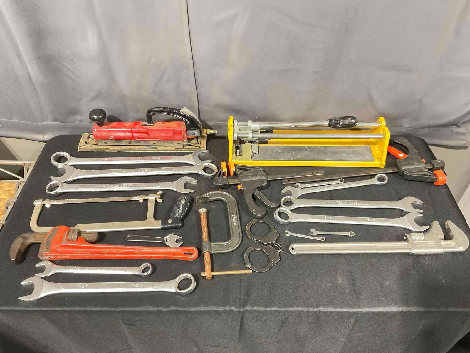 22 pc Tool Assortment, incl. Ridgid & Central Forge Wrenches, WorkForce Tile Cutter & More! (1 of 6)
