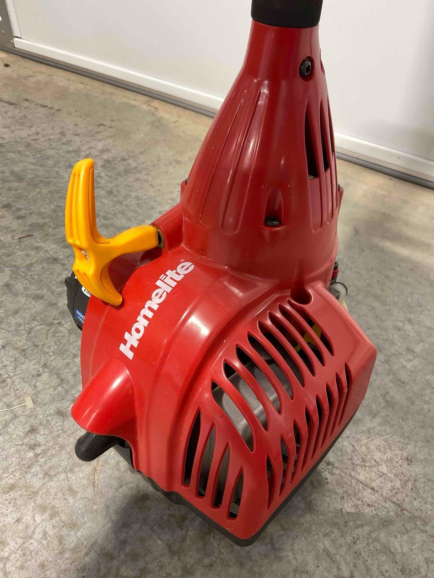 Homelite Mighty Lite 26VT Gas Powered Weed Eater. Untested, Working Last Season. See pics. - 6