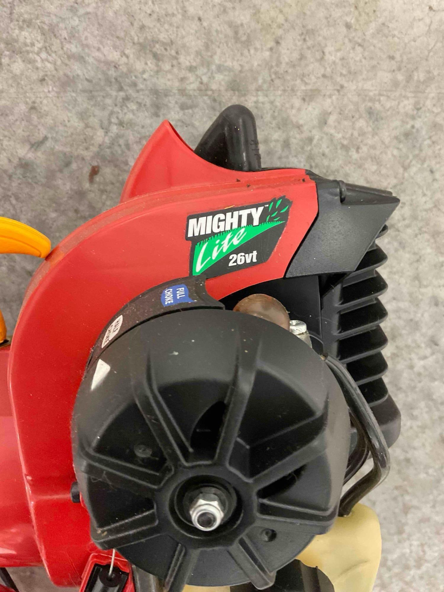 Homelite Mighty Lite 26VT Gas Powered Weed Eater. Untested, Working Last Season. See pics. - 7